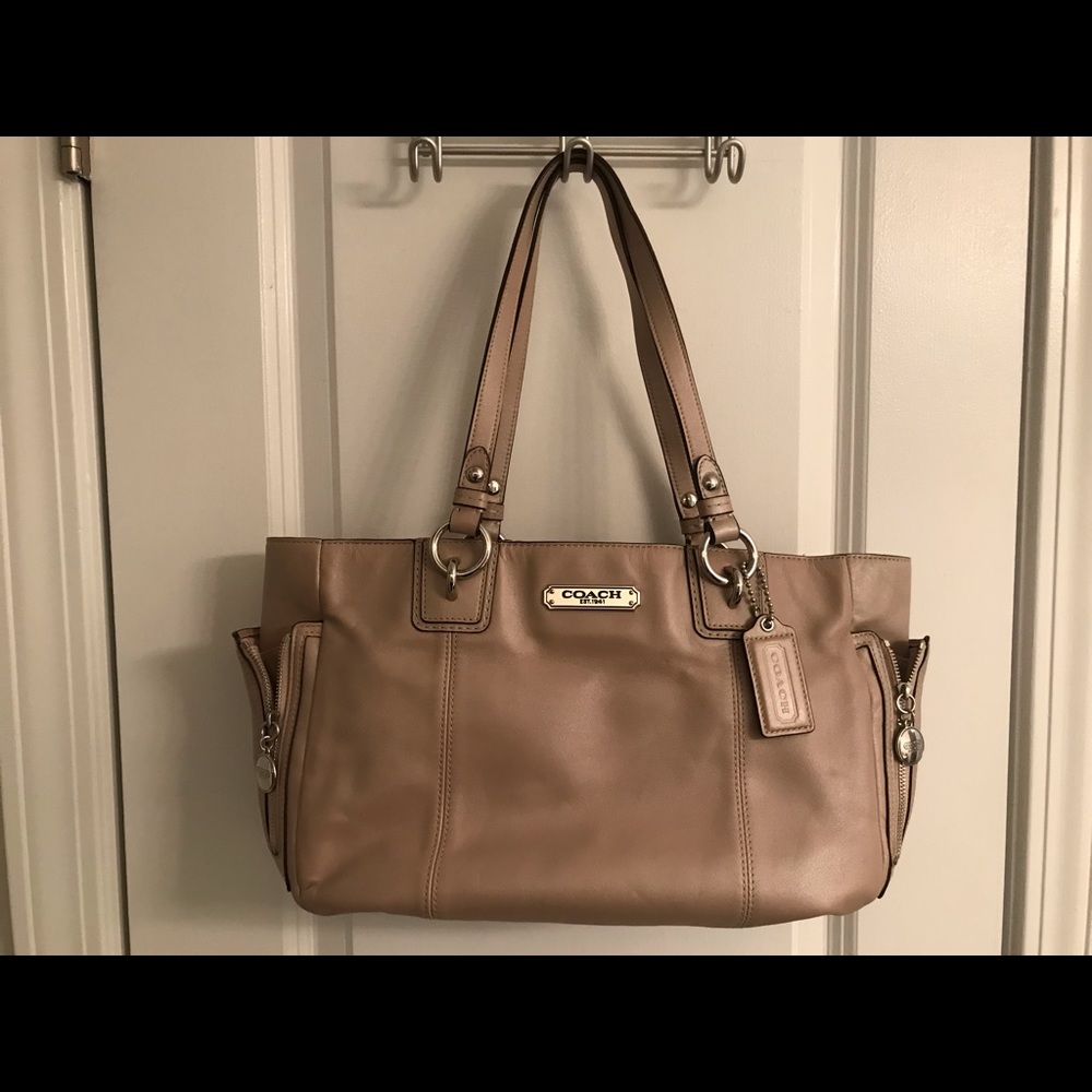 Taupe Coach Purse